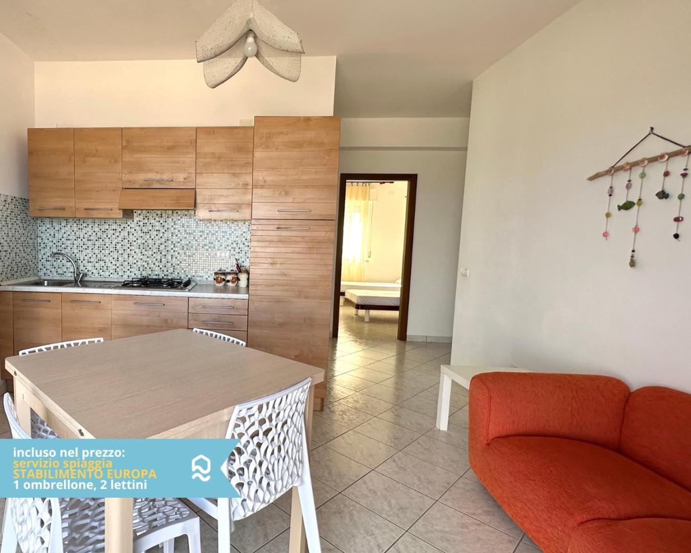 Rs321 - Marcelli, Trilocale Fronte Mare Con Spiaggia Inclusa Extérieur photo